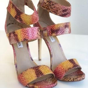 Colorful Steve Madden Animal Print Stilettos